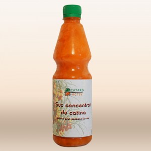 Sea buckthorn berries juice